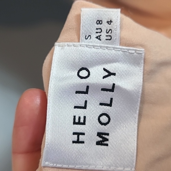 Hello Molly Beautiful Minds Dress White Lace 4 Wedding Bridal Party Engagement - Picture 7 of 11